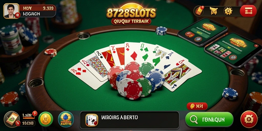 Gameplay seru QiuQiu di 8728SLOTS yang penuh tantangan.