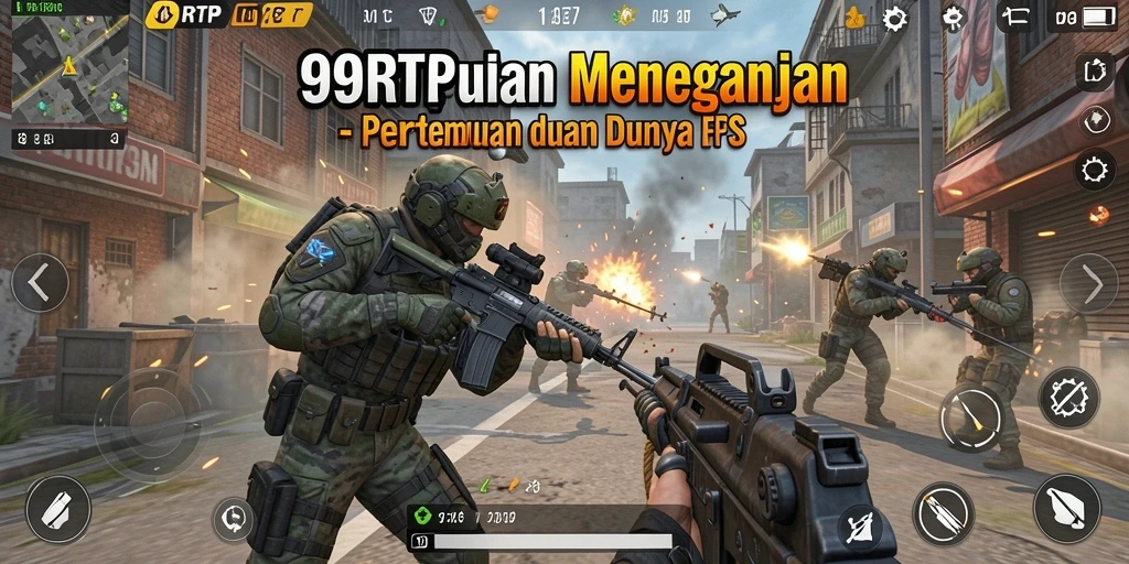 Screenshot gameplay 99RTP menampilkan aksi pertempuran yang mendebarkan.