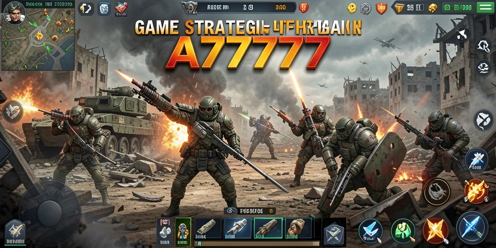 Tampilan gameplay A7777 yang menegangkan dan mengasyikkan.