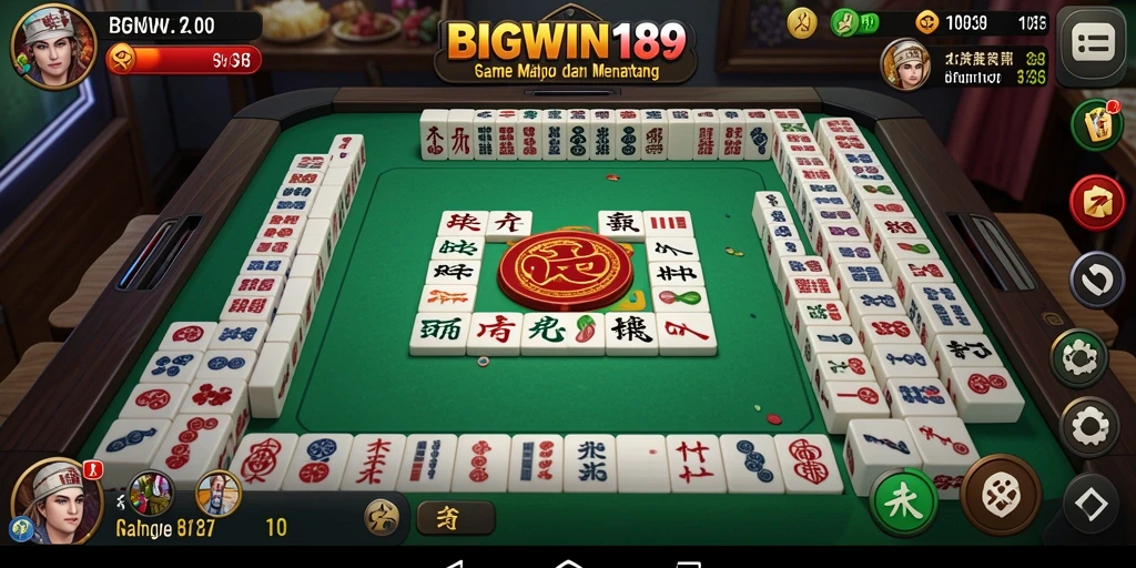 Gameplay seru BIGWIN189 dalam permainan Mahjong yang mengasyikkan.