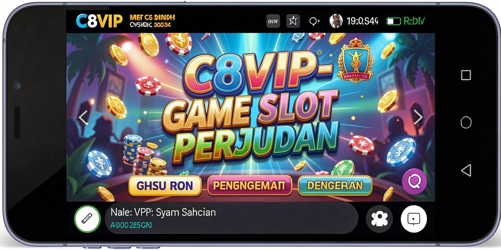 Screenshot C8VIP menampilkan gameplay slot yang seru dan mengasyikkan.