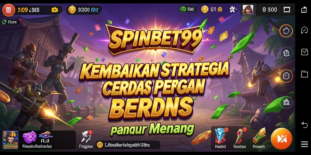 Tangkapan layar SPINBET99 menampilkan pertandingan strategi yang intens.